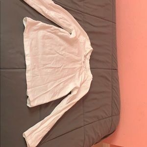 Plain white long sleeve